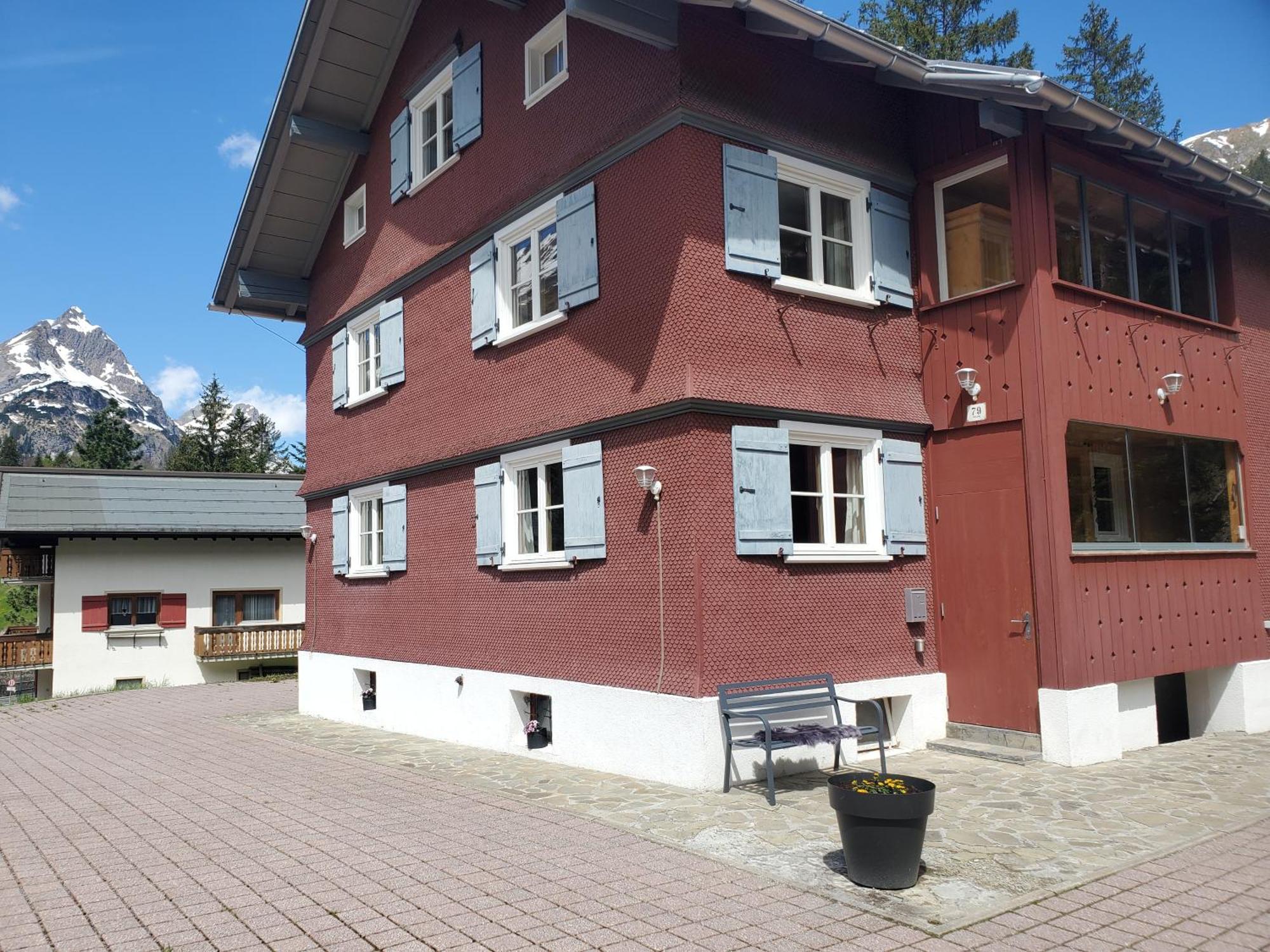 Berghof Ferienhaus Villa Schröcken Exteriör bild